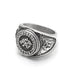Bague Loup Nordique (Acier)